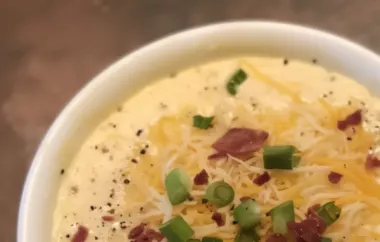 Warm up with this comforting Loaded Baked Potato Soup recipe