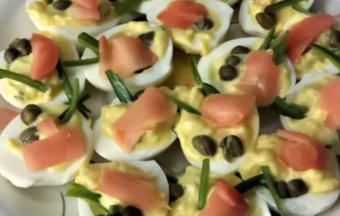 Wasabi Deviled Eggs