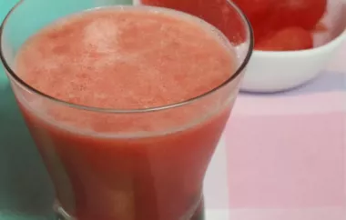 Watermelon Cooler