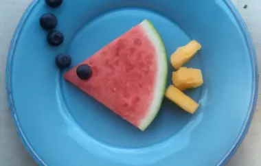 Watermelon Fish Snack - A Fun and Healthy Option for Kids