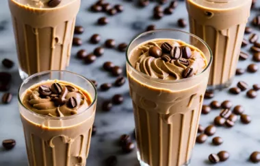 Whipped Peanut Butter Iced Coffee