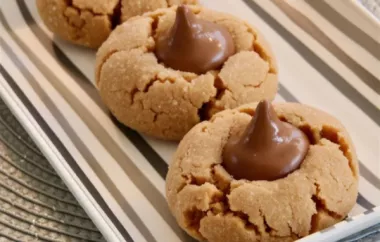 World's Easiest Peanut Butter Blossoms Recipe