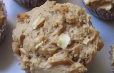 Yummy Peanut Butter Apple Muffins