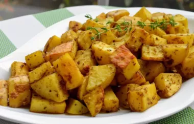 Za'atar Roasted Potatoes Recipe