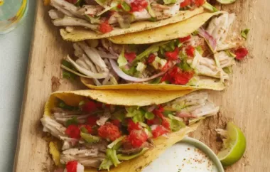 Zesty Carnitas Tacos - Delicious and Flavorful Mexican Dish