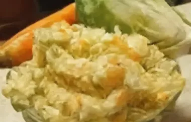 Zesty Coleslaw with a Tangy Twist
