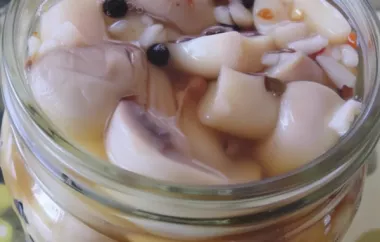 Zesty Pickled Mushrooms