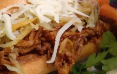 Zesty Pulled Pork Sandwiches - A Mouthwatering Recipe!