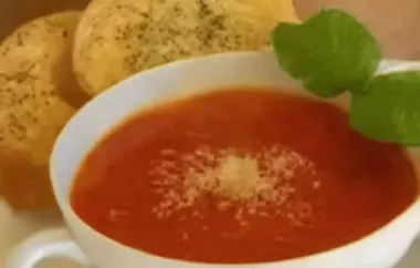 Zesty Tomato Soup for One