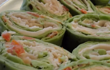 Zesty Tortilla Roll-Ups: A Flavorful and Easy-to-Make Appetizer