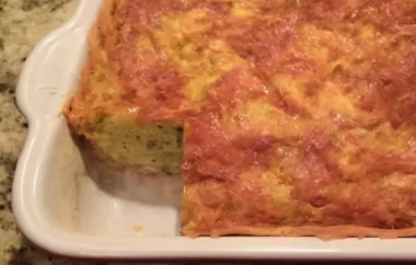 Zucchini Cornbread Pie: A Delicious Twist on a Classic Dish