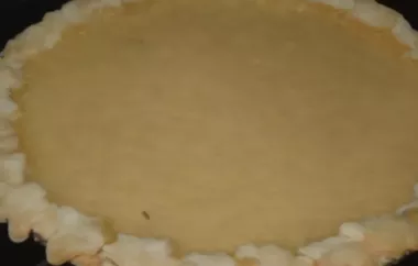Zucchini Cream Pie