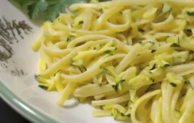 Zucchini-Linguine