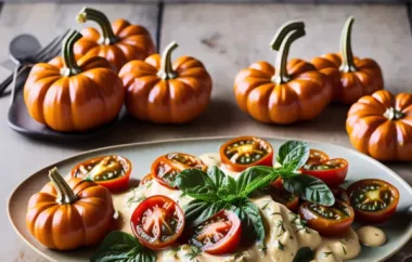 Zucchini with Pumpkin Blossom Cream Sauce and Tomatoes