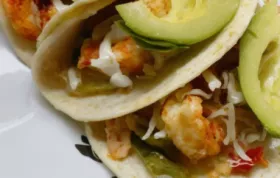 Air-Fried Shrimp Fajitas