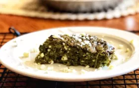 Air-Fried Spinach and Feta Casserole