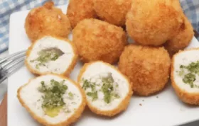 Air Fryer Chicken Kiev Balls