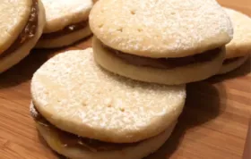 Alfajores Dulce de Leche Sandwich Cookies
