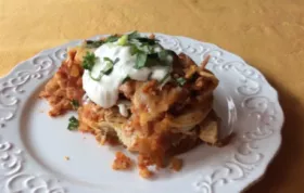 Anne's Chicken Chilaquiles Rojas