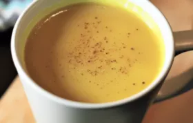 Anti-inflammatory Hot Turmeric Milk Recipe