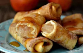 Apple Cinnamon Chimichangas