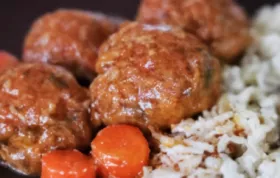 Asian Sesame Sweet and Sour Turkey Meatballs