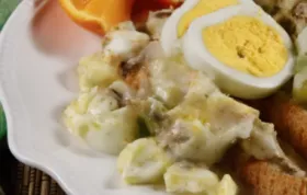 Asparagus Casserole with Hard-Boiled Eggs