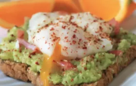 Avocado Toast and Egg for One