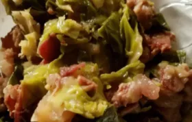 Bacon and Brussels Sprout Cranberry Salad