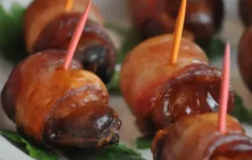 Bacon and Date Appetizer