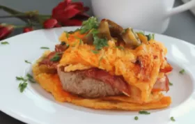 Bacon Cheeseburger Omelet