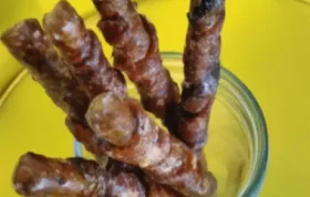Bacon-Wrapped Pretzels
