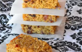 Baked Oatmeal Breakfast Bars