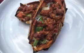 Baked Sweet Potato Skins