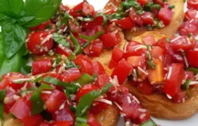 Balsamic Bruschetta Recipe