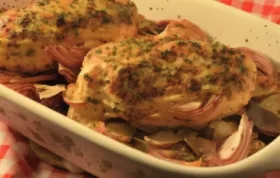 Balsamic Chicken with Red Onions and Potatoes