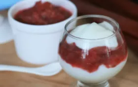 Balsamic-Rhubarb Compote