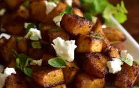 Balsamic-Roasted Pumpkin with Goat Cheese