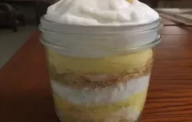 Banana Cream and Nutter Butter Treat in a Jar