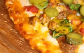 Big Cheeseburger Pizza