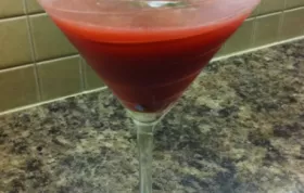 Blood Orange Martini