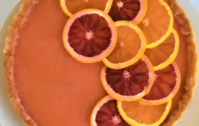 Blood Orange Tart