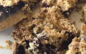 Blueberry Crumb Bars