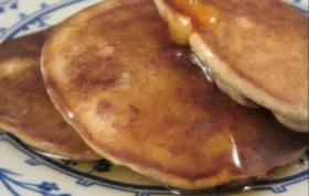 Blueberry Oatmeal Pancakes