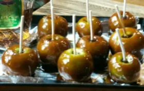 Bourbon Candy Apples