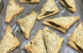 Brie and Mushroom Phyllo Puffs