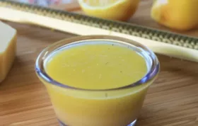 Brighten up your salads with this zesty Meyer lemon vinaigrette