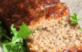 Brown Sugar Meatloaf with Ketchup Glaze