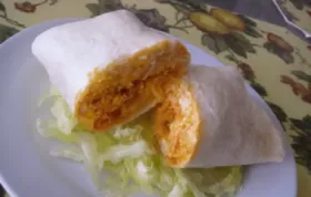 Buffalo Chicken and Ranch Wraps