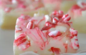 Candy Cane Fudge